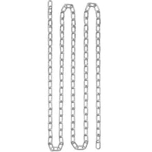 1/4" x 100' Proof Coil Chain 1540 lbs Capacity Zinc-Plated Steel Link Chain with 2 Quick Links