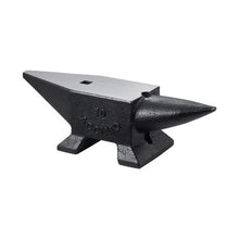 22 Lbs Iron Anvil Single Horn Anvil  with Large Countertop and Stable Base for Shaping Bending 22BLACK