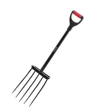 5-Tine Garden Fork – Heavy Duty 41" Steel Pitchfork with Y-Grip Handle for Digging Composting & Aeration
