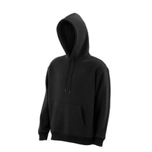Men's Small Fleece Pullover Hoodie - Black Warm & Comfy for Fall/Winter