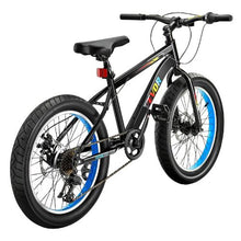 20-Inch Mountain Bike 7-Speed SHIMANO Fat Tire Dual Disc Brakes  for Trail Snow