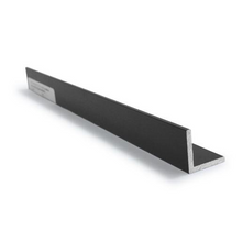 3/4" x 3/4" x 1/16" Equal Leg Anodized Aluminum Angle Bar 6063-T5 Black