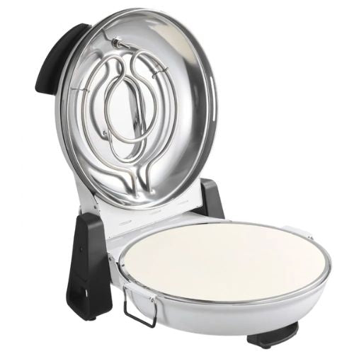 12-Inch Electric Pizza Oven 1200W Cordierite Stone 5-Mode Temperature ...