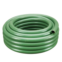 2" PVC Flexible Suction Hose for Water Transfer & Pumping Green