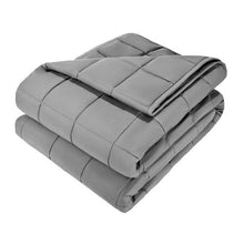 Weighted Blanket 25 LBS 60 x 80" Queen Size Cooling Glass Bead Blanket (Grey)