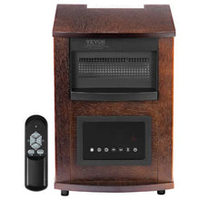 1500W Infrared Electric Heater with Remote, Timer & LED Display for Indoor/Outdoor Use