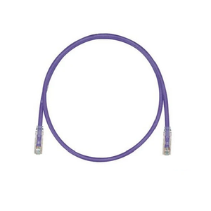 25' 24 AWG Violet Cat 6 Stranded Patch Cord UTPSP25VLY