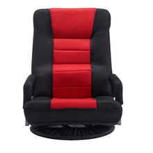 360° Swivel Floor Gaming Chair with Armrests – (Red/Black)