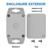 Flanged Base Plastic Box Enclosure For Wall/Surface Mount RBF32P04G08G