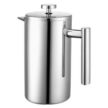 1 L French Press Coffee Maker 34 oz Stainless Steel French Press Coffee Maker 34 oz Stainless Steel