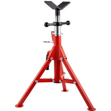 24 - 42 Inch Pipe Chain Vise with Tripod Stand for Plumbing and Pipe Work 1107B V