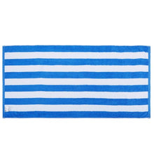 30 x 60 In Oversized Beach Towels Cotton Cabana Stripe Pool Towels Soft Absorbent & Quick-Dry (Pack of 4)