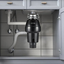 3/4HP 3260RPM Continuous Feed Garbage Disposal with Sound Reduction 3-Bolt Mount Power Cord & Splash Guard