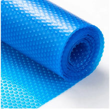 40 x 20 ft Solar Pool Cover 16 mil Rectangle Solar Blanket for Inground & Above Ground Pools (Blue)