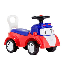 Red Ride-On Toddler Push Car with Music and Under-Seat Storage, 55 lbs Capacity, 19–36 Months