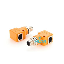 8 Pin M12 to RJ45 Bulkhead Cable Adapter PCM-0665