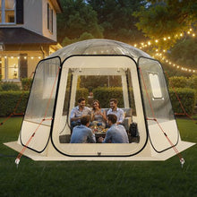 Pop-Up Bubble Tent – 11×10.2 Ft Clear Waterproof UV-Resistant Dome Tent for 8–10 Persons