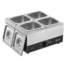 Chocolate Melting Machine 4-Tank 17.6 Lbs 1200W Melter Water Bath Heating 86–185°F