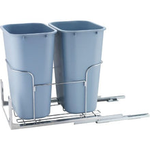 35L x2 Pull-Out Trash Bin Heavy Duty Under-Mount Kitchen Garbage & Recycling with Soft Slide & Door Kit