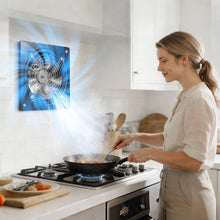 8-Inch Exhaust Fan 576 CFM High-Velocity Wall-Mount Ventilation Fan with On/Off Control for Garage Basement & Workshop