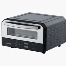 Smart Electric Pizza Oven 12" Countertop 750°F 5 Presets Touchscreen 2-Min Baking