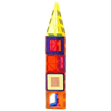 Magnetic Tiles 55PCS Building Blocks Set with Car Base & Digital Cards, STEM Toy for Kids 4+