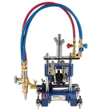 Manual Pipe Cutting Machine with 82-in Chain and Portable Torch Beveling Gas Cutter