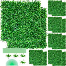 20x20 - Inch Artificial Boxwood Panels for Outdoor Indoor Garden Fence Backyard