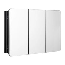 25.5x40 Inch Medicine Cabinet with Mirror Aluminum Frame 4-Layer Adjustable Shelves Recessed & Wall-Mounted for Bathroom