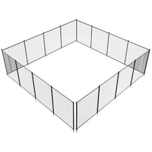 4 x 48 FT Removable Pool Fence for Inground Pools Child Safety Pool Fence