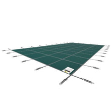 18x36 ft Inground Pool Safety Cover Mesh Winter Cover (Green)