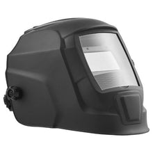 Auto Darkening Welding Hood – True Color Solar Powered Welding Helmet with 2 Arc Sensors for TIG MIG ARC Welding (Matte Black)