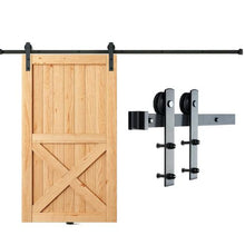 8FT Heavy-Duty Sliding Barn Door Hardware Kit