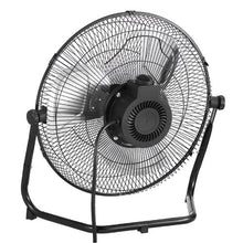 14-Inch Industrial Floor Fan - 2,560 CFM High Velocity 3-Speed Metal Fan with 360° Tilt