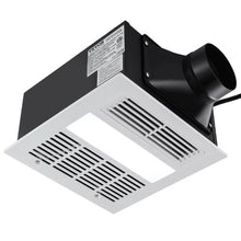 1500W Bathroom Exhaust Fan 110 CFM Ventilation 1.5 Sones Low Noise Energy-Saving Ceiling Fan for Various Ceilings