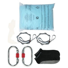Aerial Yoga Hammock Swing 5.5 Yards 100 GSM Nylon Fabric Kit with Rigging Hardware