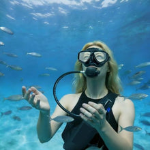 1L Mini Scuba Tank Portable Diving Cylinder with Adapter & Goggles Reusable Emergency Pony Bottle