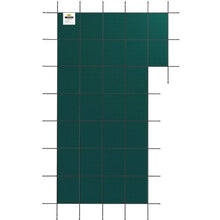 20x38 ft Inground Pool Safety Cover with Right Step Mesh Winter Cover with Hardware