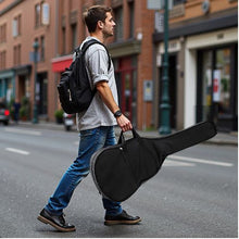 41 Inch Cutaway Acoustic Guitar Bundle with Gig Bag Tuner Capo & Accessories (Natural)