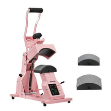 Hat Heat Press 2 Interchangeable Platens Temp & Time Control HTV & Sublimation (Pink)