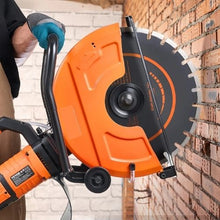 16-Inch Electric Concrete Saw 3200W 6-Inch Depth Wet Saw with Pump & Blade
