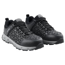 Men’s Steel Toe Safety Sneakers – US 9.5, Lightweight & Breathable (Black)