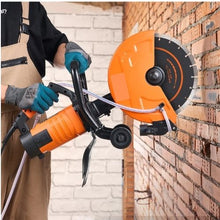 12-Inch Electric Concrete Saw 1800W 4.5-Inch Cutting Depth Wet Saw with Pump & Blade
