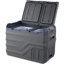 12V 32L Car Refrigerator – Dual Zone Freezer -4℉ to 68℉ Adjustable 12/24V DC & 100-240V AC for Outdoor Camping & RV Use