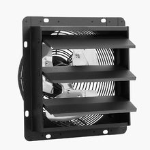 12-Inch Shutter Exhaust Fan 1500 CFM EC Motor with Smart Temperature Control for Garage Shed & Greenhouse