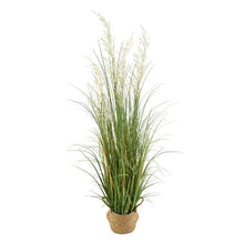 Artificial Reed Flower Grass 47" in Pot Premium PVC Fake Greenery Shrub for Indoor/Outdoor Home & Office Décor (Pack of 1)