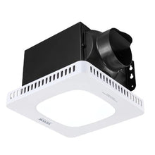 Bathroom Exhaust Fan with LED Light, 110 CFM 1.5 Sones Quiet Bathroom Vent Fan (White)