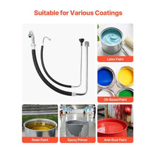 Airless Sprayer Suction Hose & Reflux Line Kit – Aluminum & Rubber Universal Fit