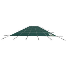 20x42 ft Inground Pool Safety Cover Mesh Winter Cover with Hardware (Green)