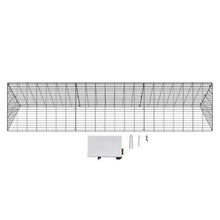 118.1 x 28 x 24.2 Chicken Tunnel Run – Portable Outdoor Coop for Chickens Ducks & Rabbits